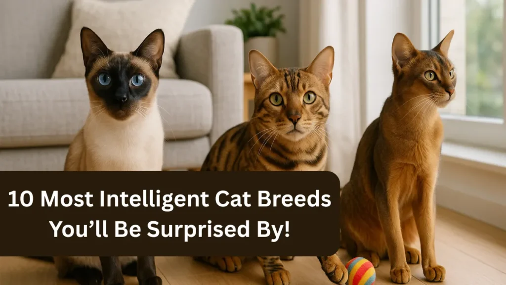 10 Most Intelligent Cat Breeds You’ll Be Surprised By!