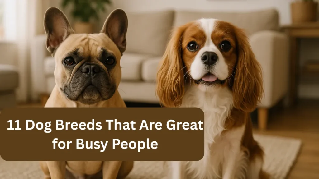 11 Dog Breeds That Are Great for Busy People