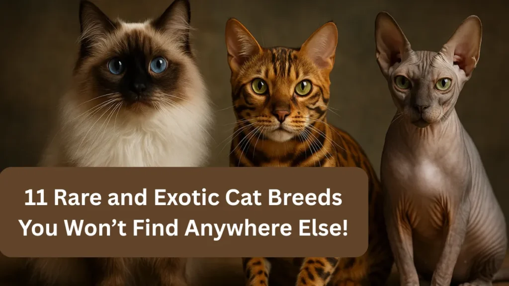11 Rare and Exotic Cat Breeds You Won’t Find Anywhere Else!