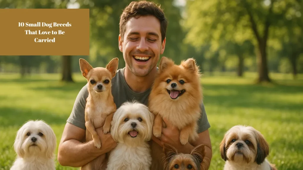 10 Small Dog Breeds That Love to Be Carried
