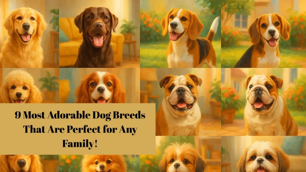 9 Most Adorable Dog Breeds That Are Perfect for Any Family!