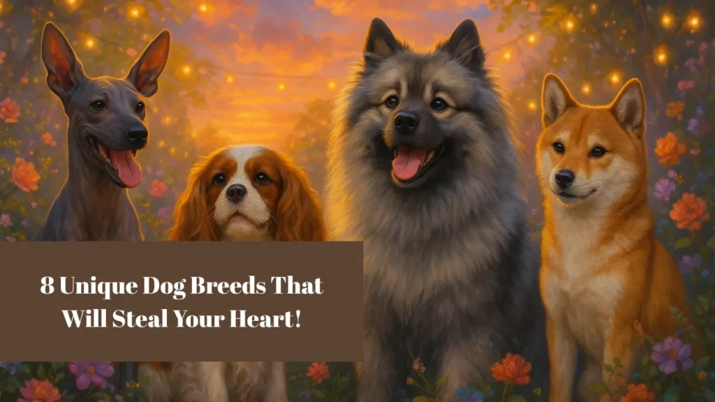 8 Unique Dog Breeds That Will Steal Your Heart!