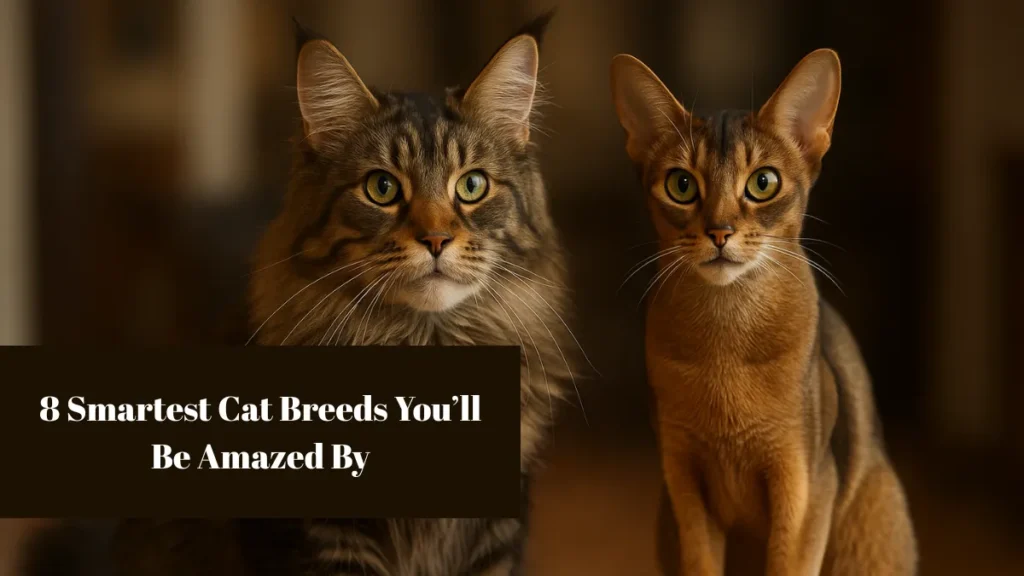 8 Smartest Cat Breeds You’ll Be Amazed By
