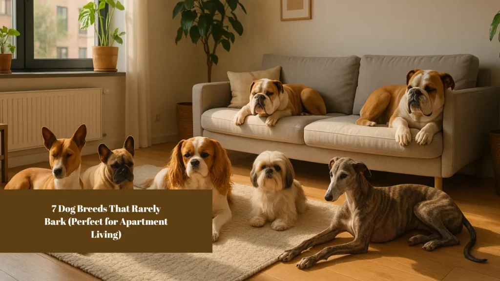 7 Dog Breeds That Rarely Bark (Perfect for Apartment Living)