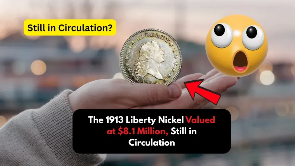 The 1913 Liberty Nickel Valued at $8.1 Million, Still in Circulation
