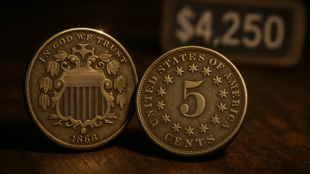 1868 Shield Nickel Coin Value: Worth Up to $4,250 for Rare Finds