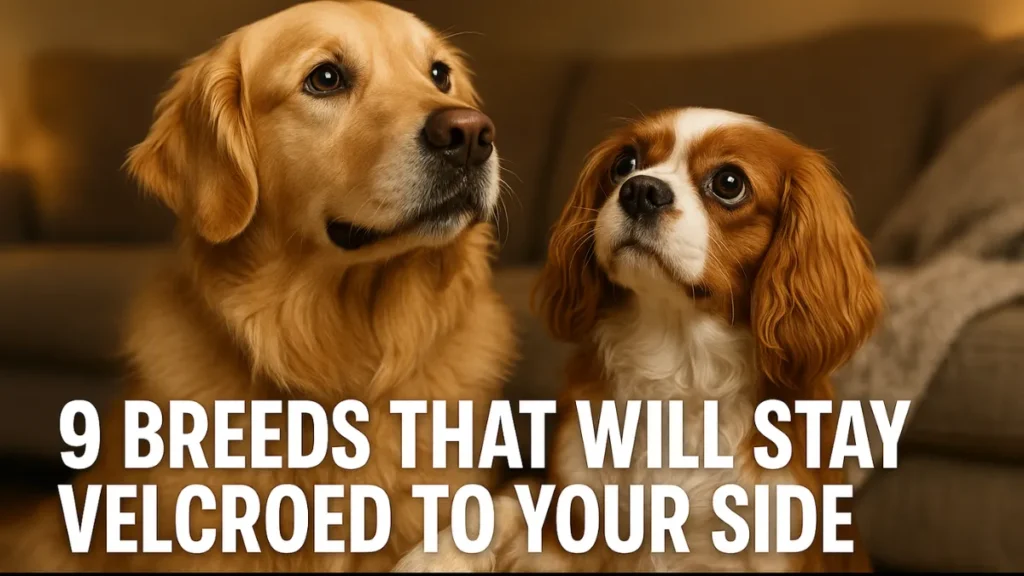 9 Breeds That Will Stay Velcroed To Your Side