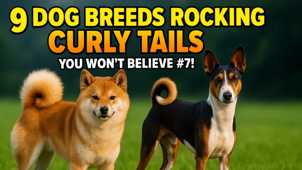 9 Dog Breeds Rocking Curly Tails