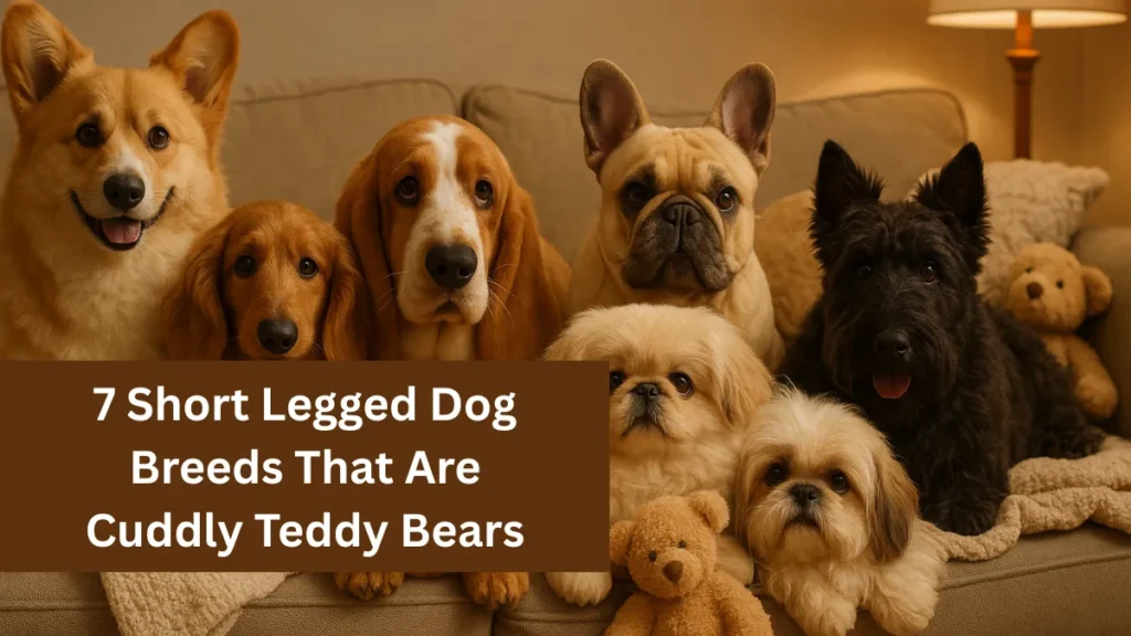 7 Short Legged Dog Breeds That Are Cuddly Teddy Bears