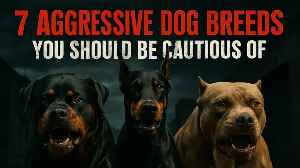 7 Aggressive Dog Breeds You Should Be Cautious Of