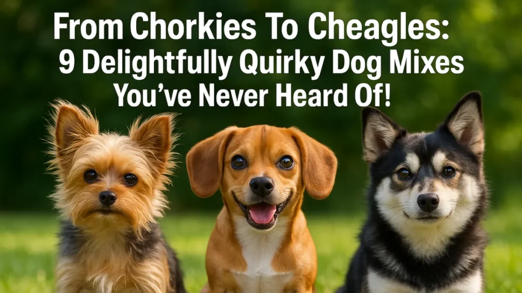 From Chorkies To Cheagles: 9 Delightfully Quirky Dog Mixes You Probably Never Heard Of