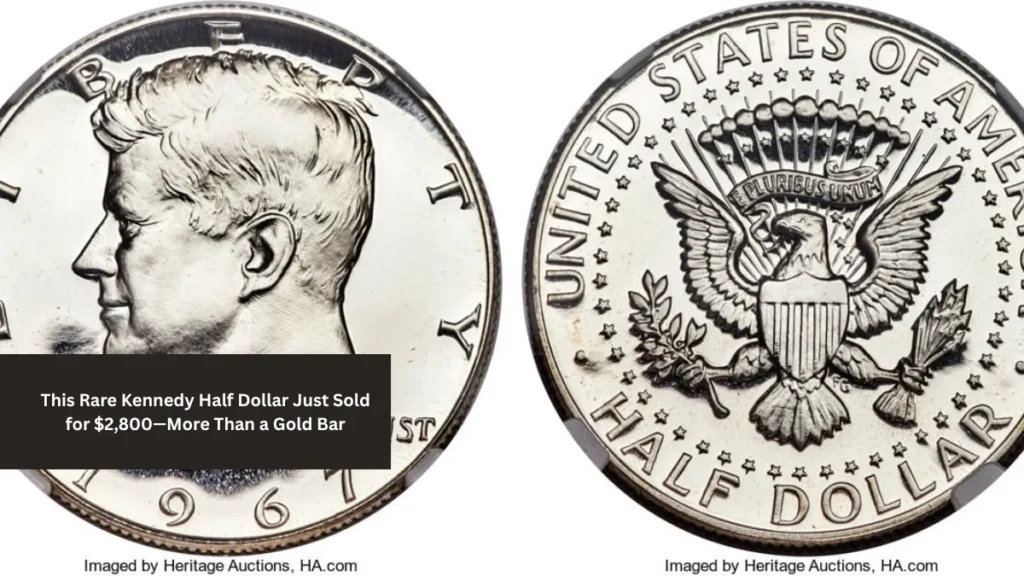 This Rare Kennedy Half Dollar Just Sold for $2,800—More Than a Gold Bar