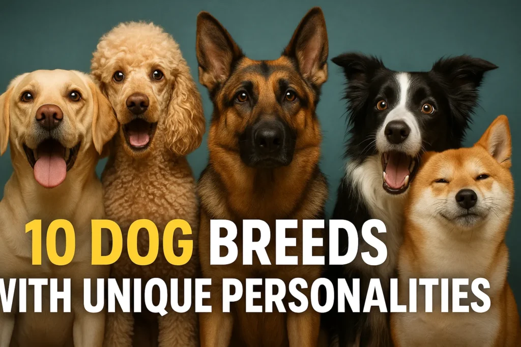 10 Dog Breeds with Unique Personalities