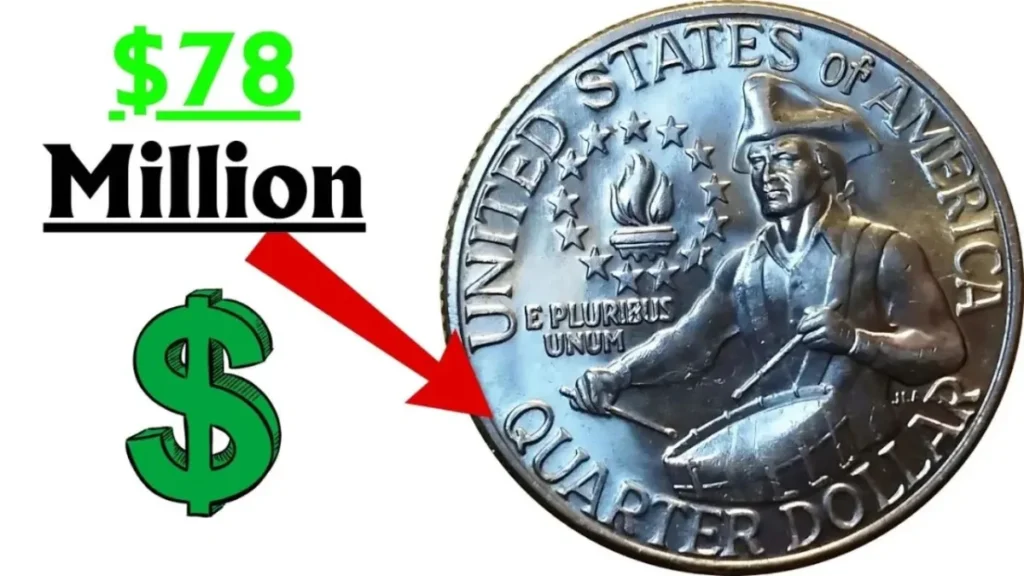 Rare Bicentennial Quarter coin value is $78 Million – Still in Circulation