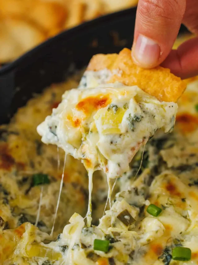 Baked Spinach Artichoke Dip Recipe
