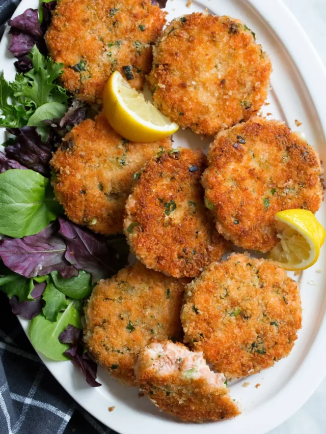 Crispy Salmon Patties Recipe