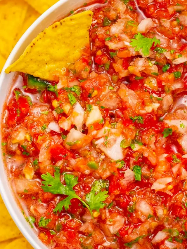 Fresh Homemade Salsa Recipe